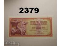 Iugoslavia 100 dinari 1986