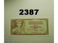Iugoslavia 10 dinari 1978
