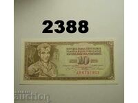 Γιουγκοσλαβία 10 δηνάρια 1968