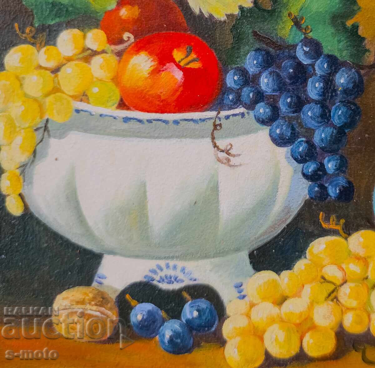 Oil painting still life with flowers - 5 Oil painting still life with flowers - 5