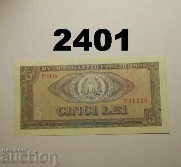 Румъния 5 леи 1966