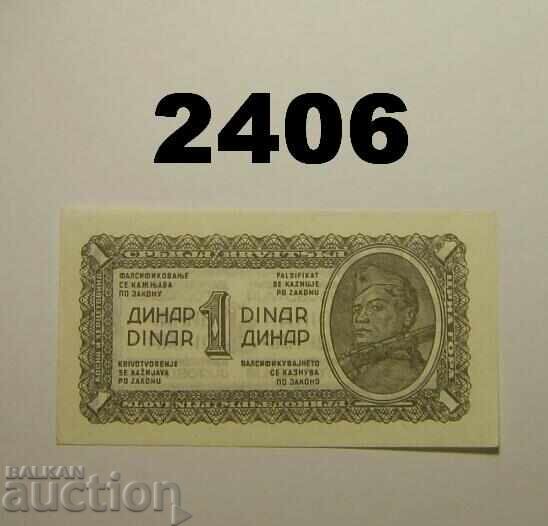 Yugoslaviya 1 δηνάριο 1944