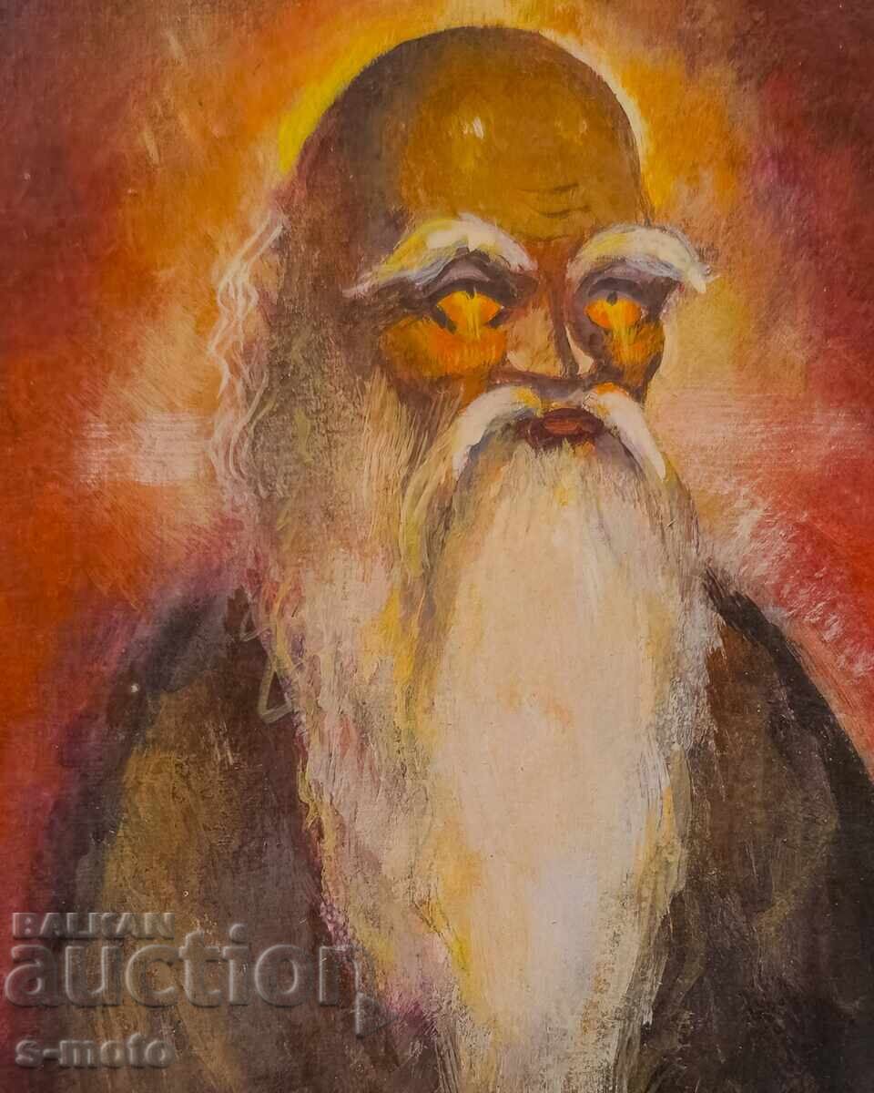 Картина маслени бои портрет 1999г. - 7