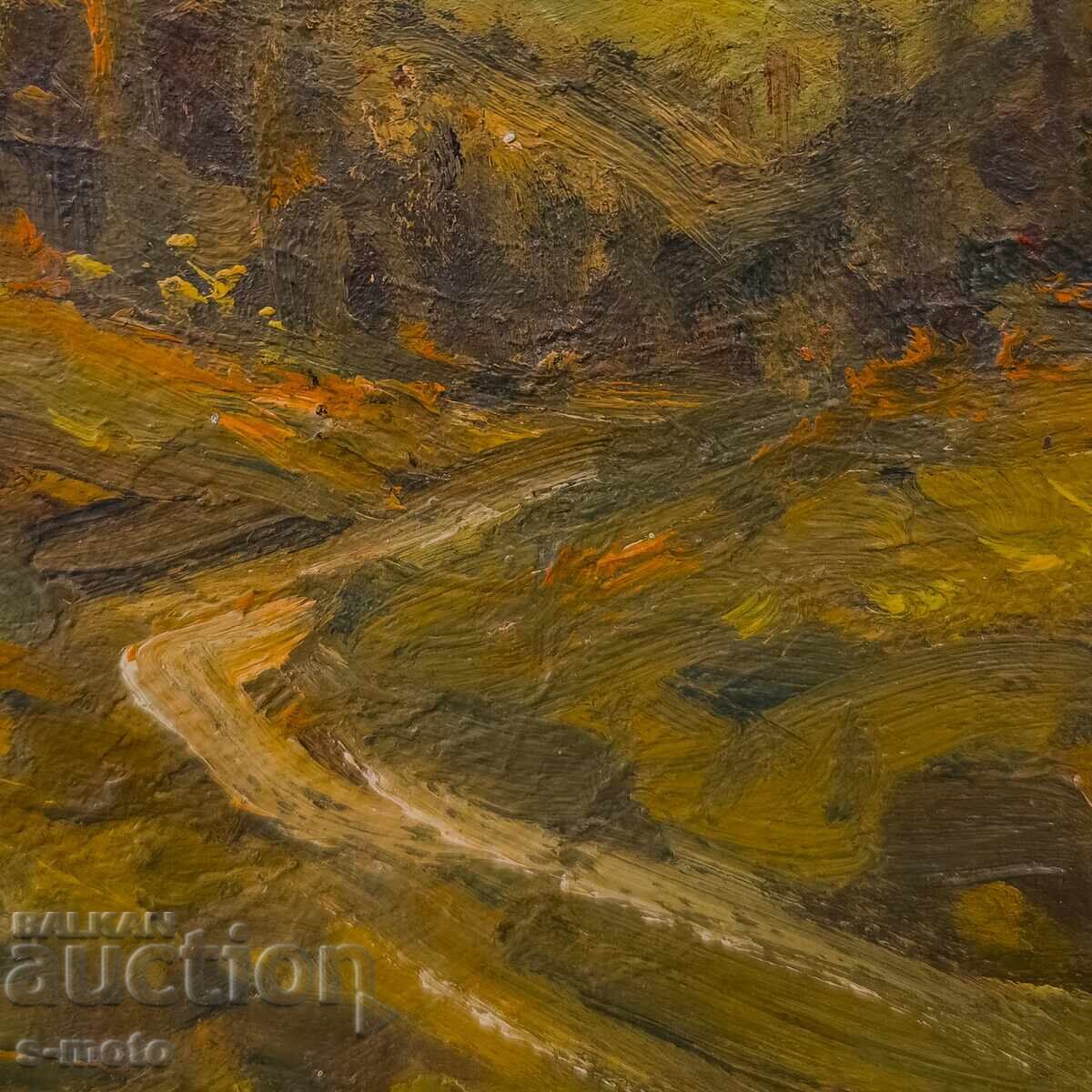 Livrarea Tablou ulei peisaj Livrarea Tablou ulei peisaj