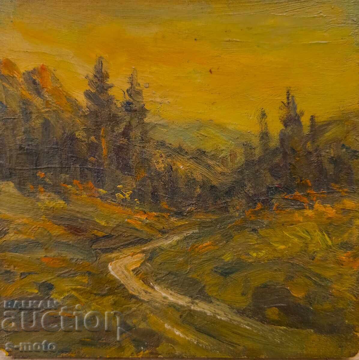 Tablou ulei peisaj Tablou ulei peisaj