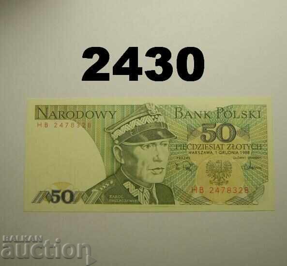 Πολωνία 50 ζλότι 1988