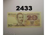 Poland 20 Zloty 1982
