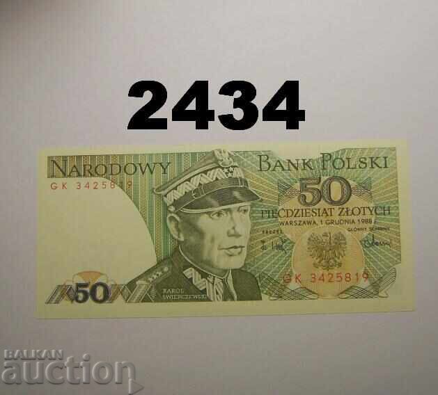 Πολωνία 50 ζλότι 1988