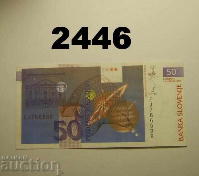 Slovenia 50 tolarjev 1992 with price 4.00 BGN | € 2.05 Slovenia 50 tolarjev 1992 with price 4.00 BGN | € 2.05