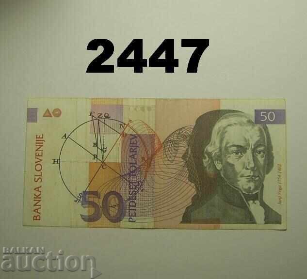 Σλοβενία 50 τόλαρ 1992
