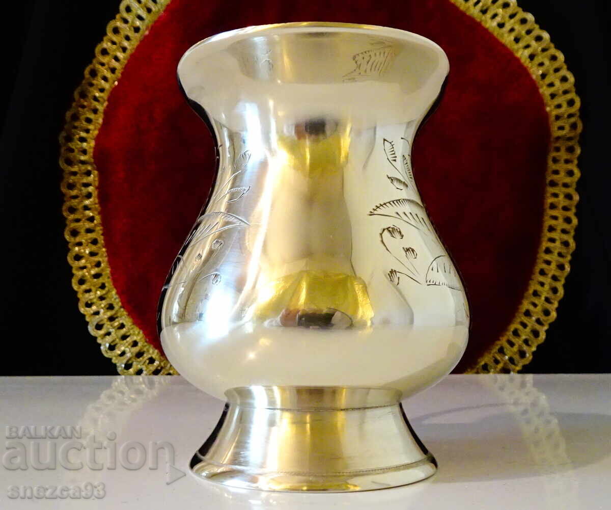 Δημοπρασία Λαμπερή μπρούτζινη κανάτα, κανατάκι, μπαρόκ