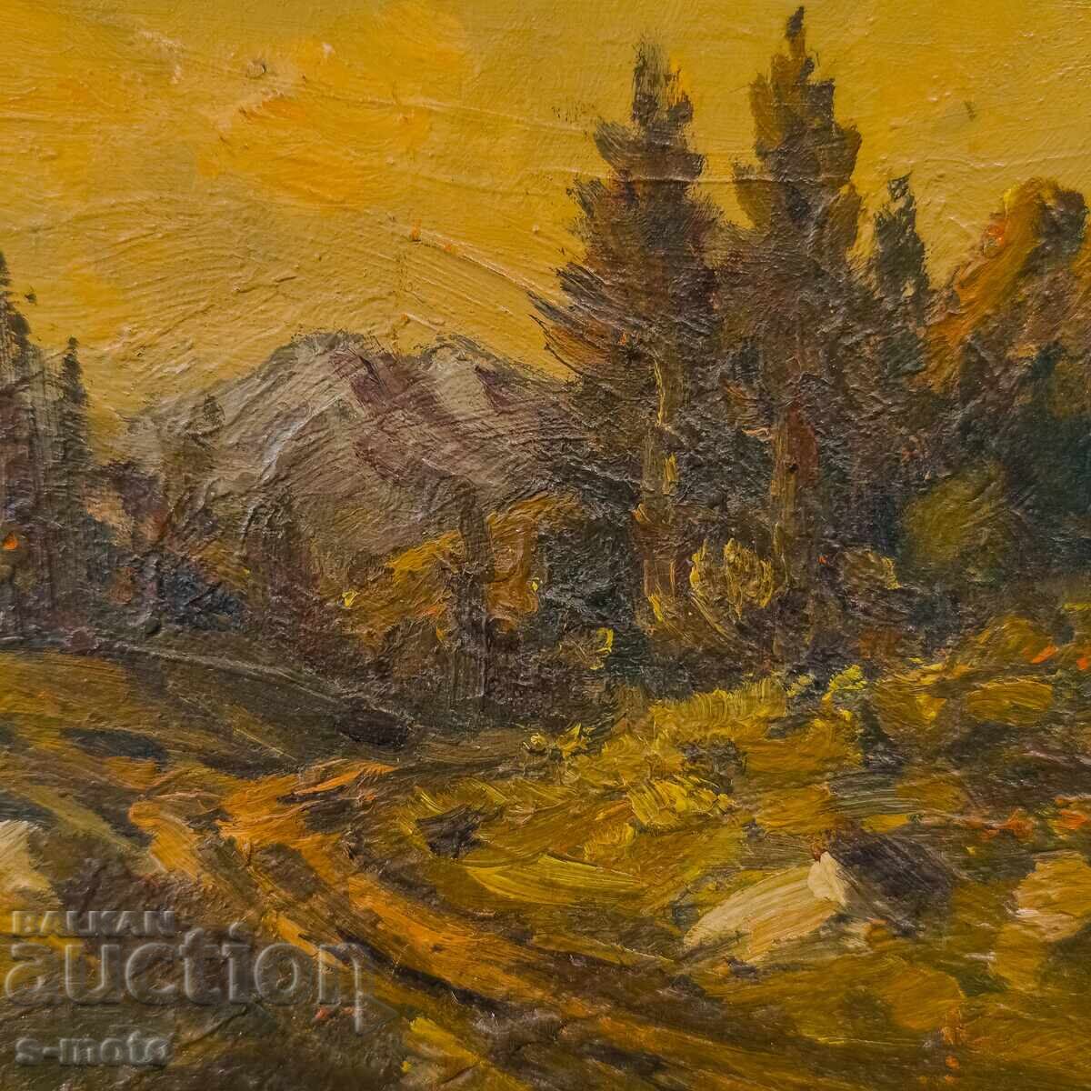 Παράδοση Έργο ζωγραφικής με λάδι, τοπίο