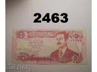 Iraq 5 Dinars 1992 / 1412