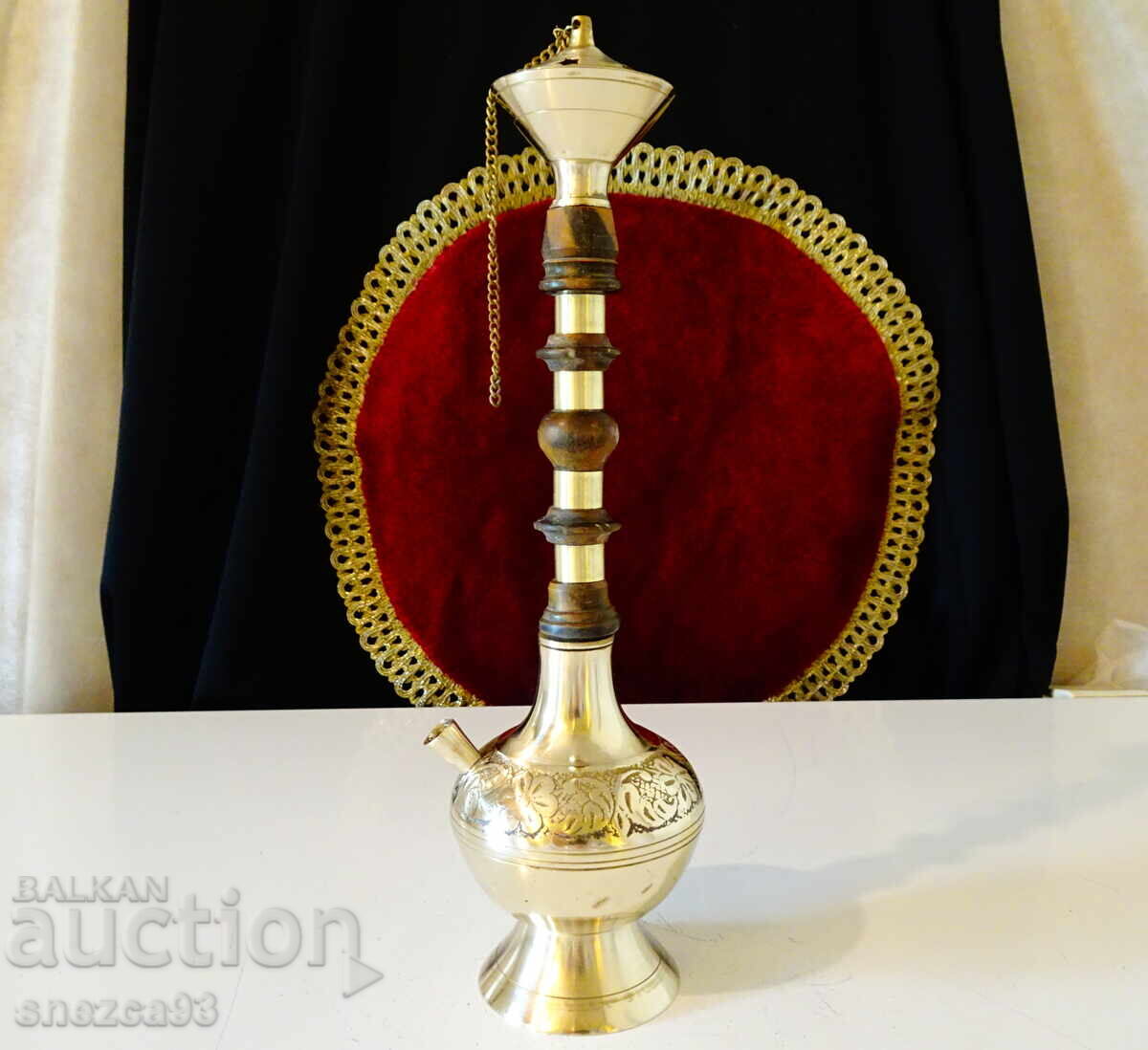 Narghilea de bronz unicat Narghilea de bronz unicat