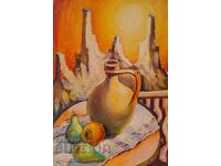 Картина маслени бои натюрморт с плодове