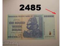 Zimbabwe 100.000.000.000.000 dolari 2008