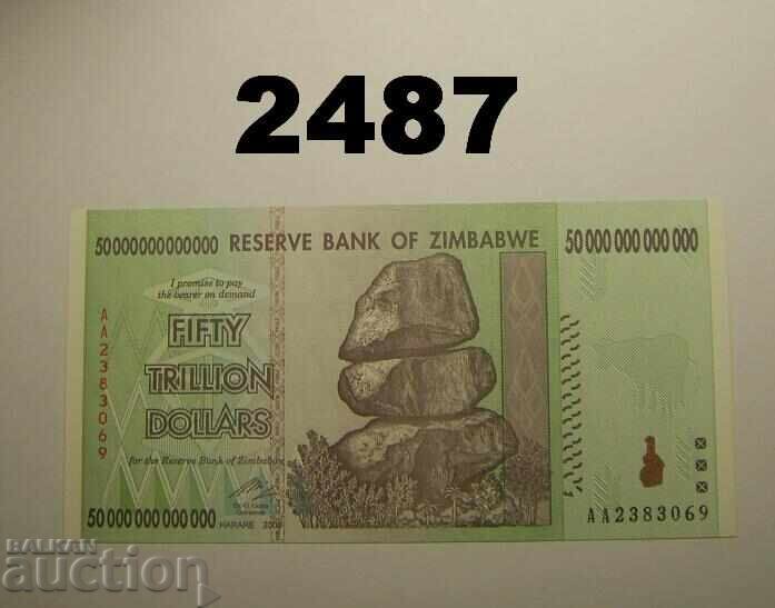 Зимбабве 50.000.000.000.000 долара 2008