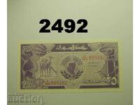 Судан 25 пиастри 1987