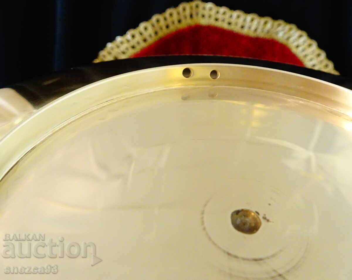 Δημοπρασία Χάλκινη φρουτιέρα, κούπα Βασιλιάς και Βασίλισσα, πίνακας, οικογένεια, γάμος