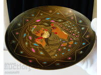 Χάλκινη φρουτιέρα, κούπα Βασιλιάς και Βασίλισσα, πίνακας, οικογένεια, γάμος