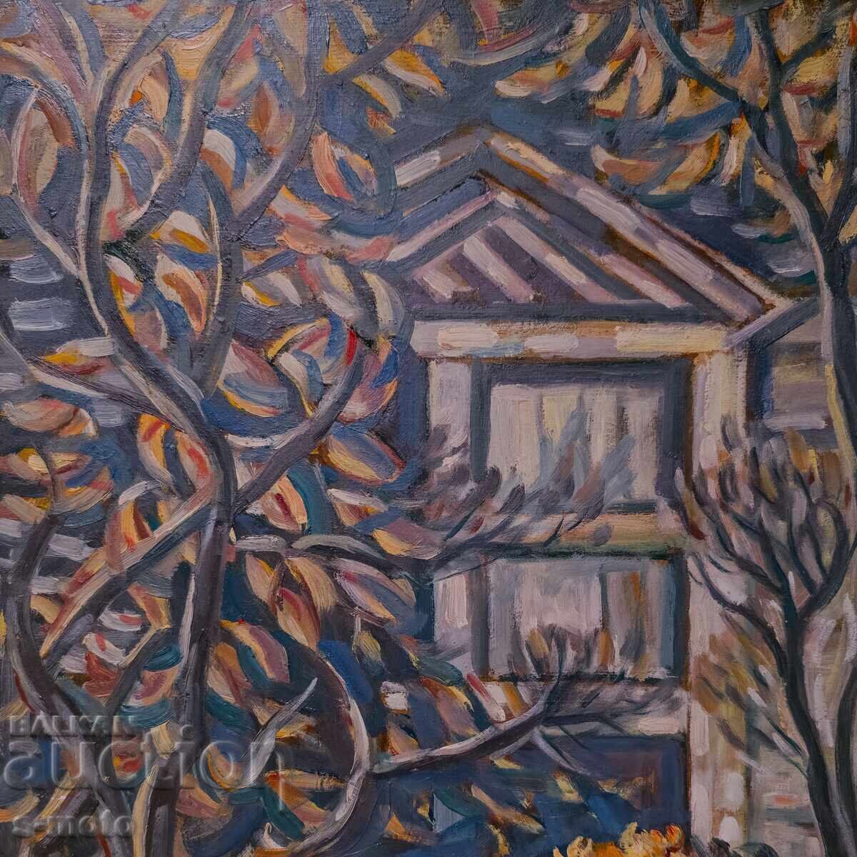 Stoyan Domuschiev/ 1935 - 2021 uleiuri pe pânză natură statică - 6 Stoyan Domuschiev/ 1935 - 2021 uleiuri pe pânză natură statică - 6