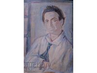 Tsvetana Kosturkova / 1914 - 2011 / oil portrait 1984