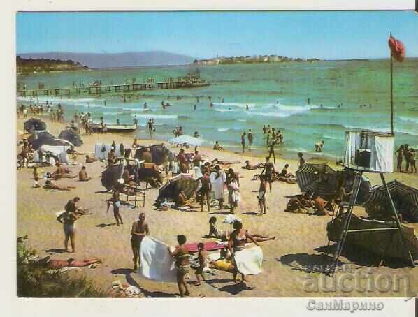 Κάρτα Βουλγαρία Νεσέμπαρ Παραλία 3*