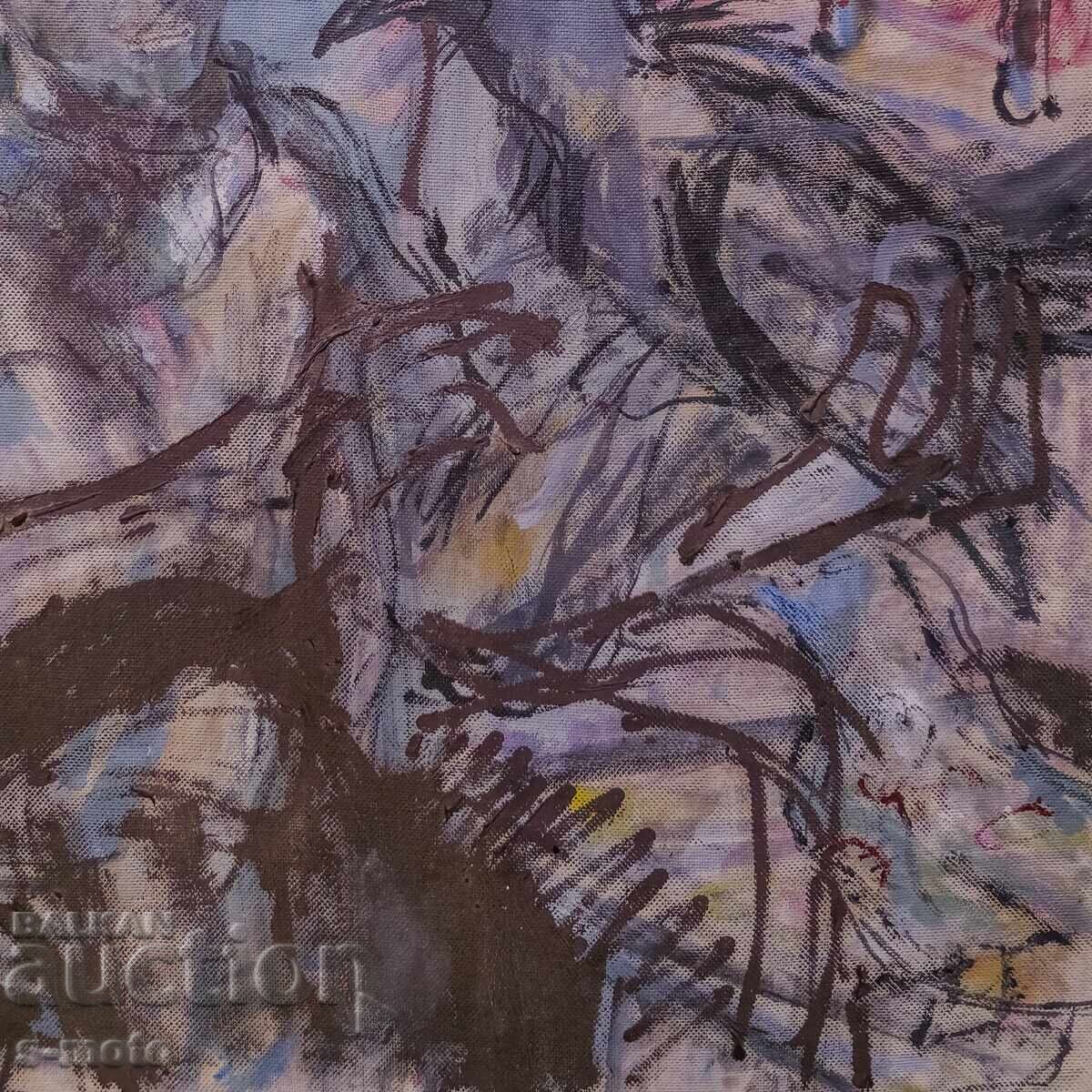 Картина маслени бои портрет - 5
