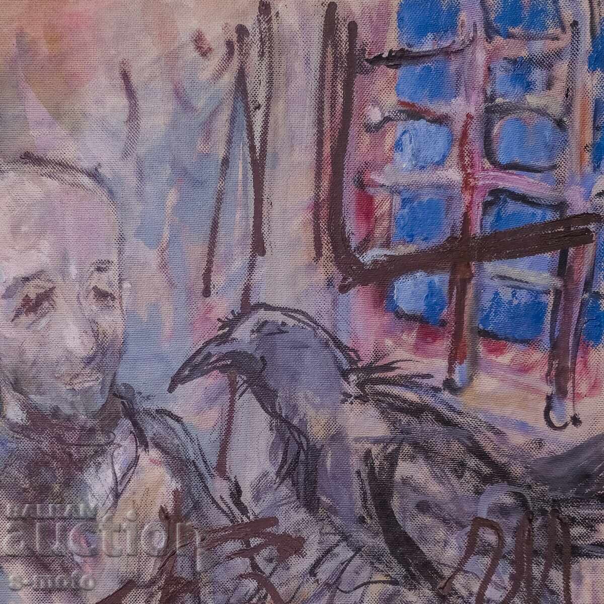 Картина маслени бои портрет - 7