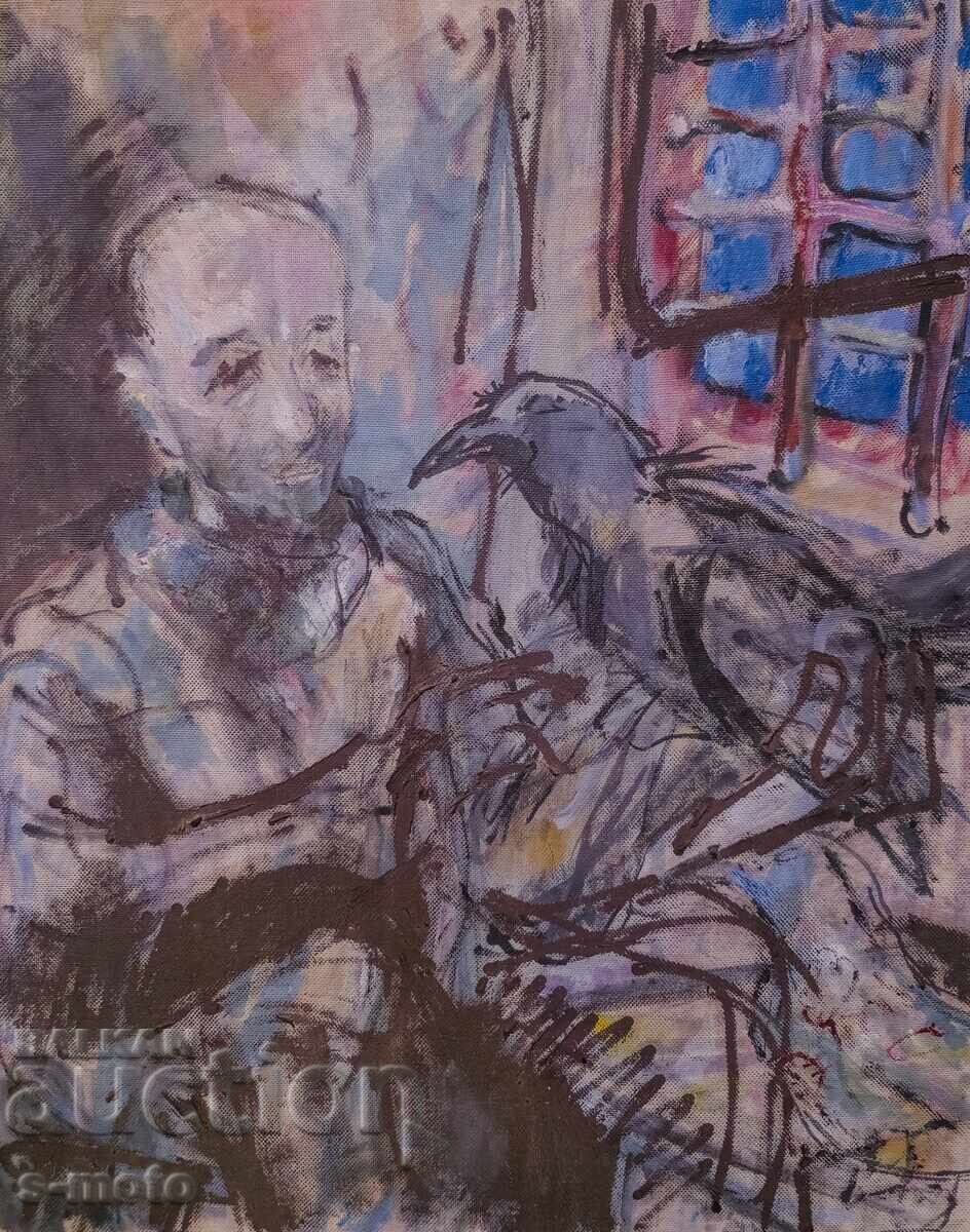 Картина маслени бои портрет