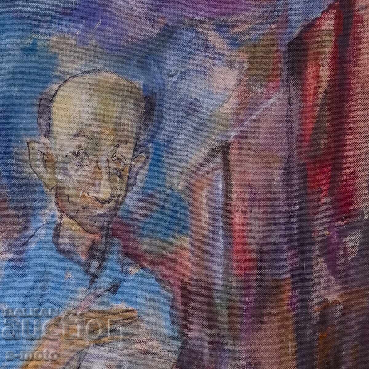 Доставка на Картина маслени бои портрет