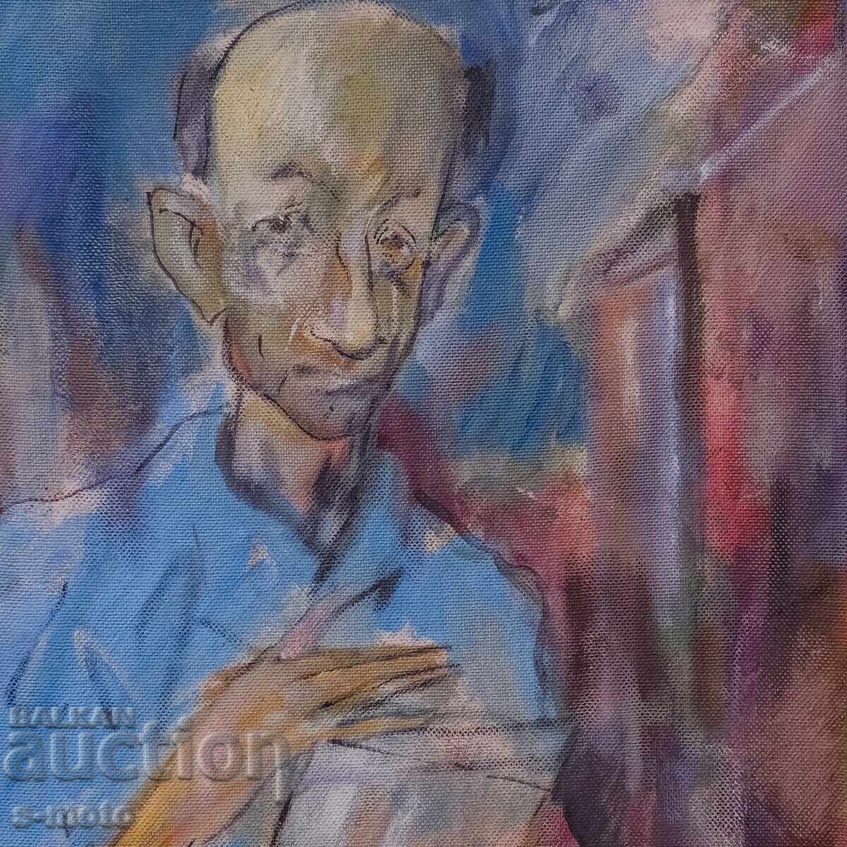 Картина маслени бои портрет - 7