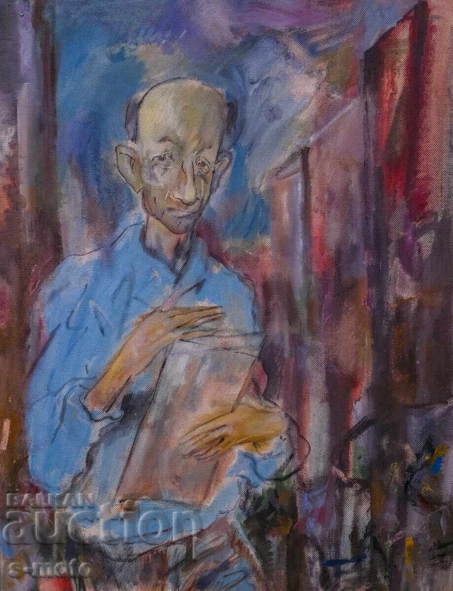 Картина маслени бои портрет