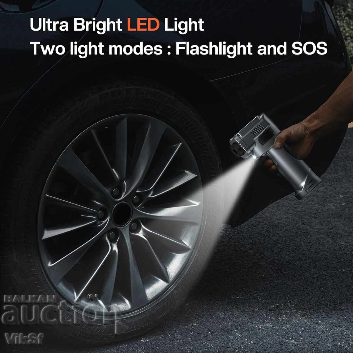 Auction  Car starter and air compressor 5-in-1