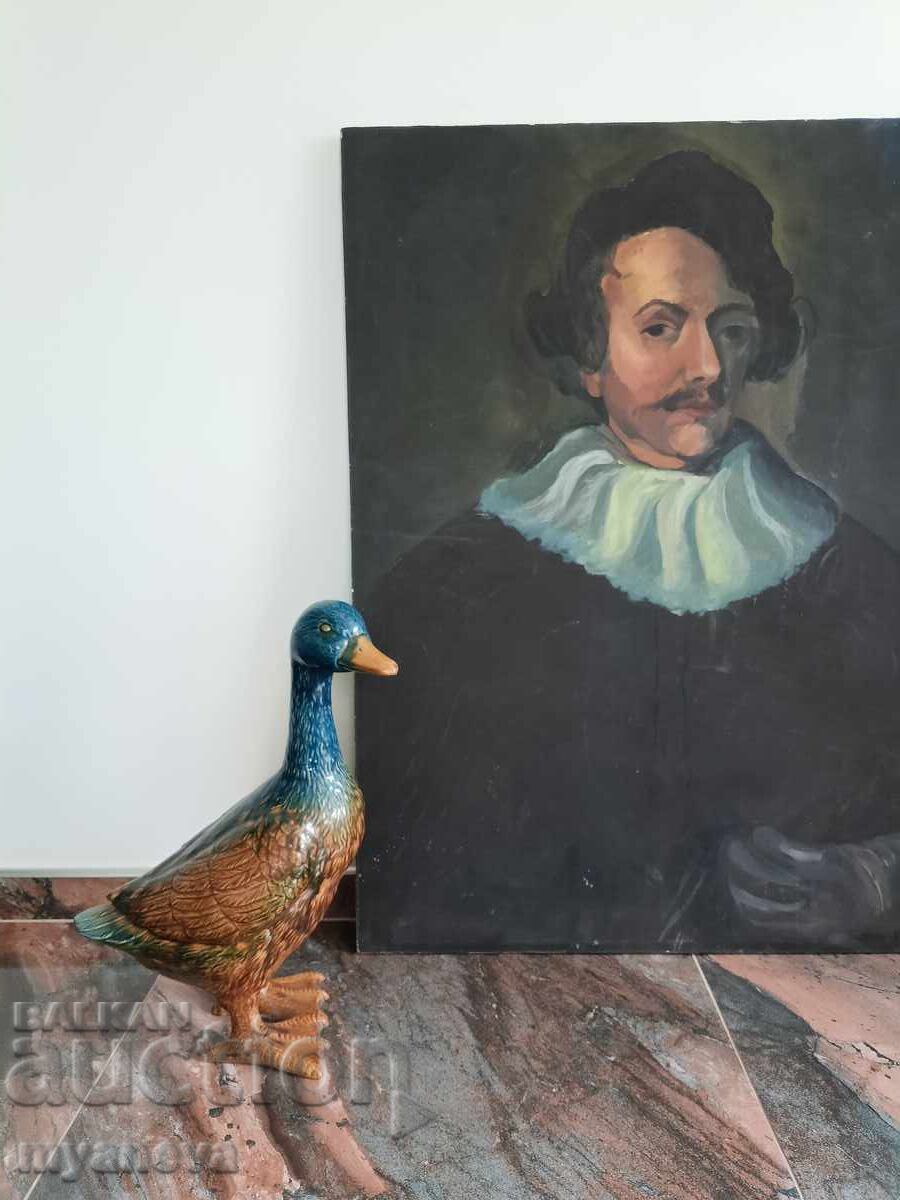 Porcelain figure of a duck, goose - 6