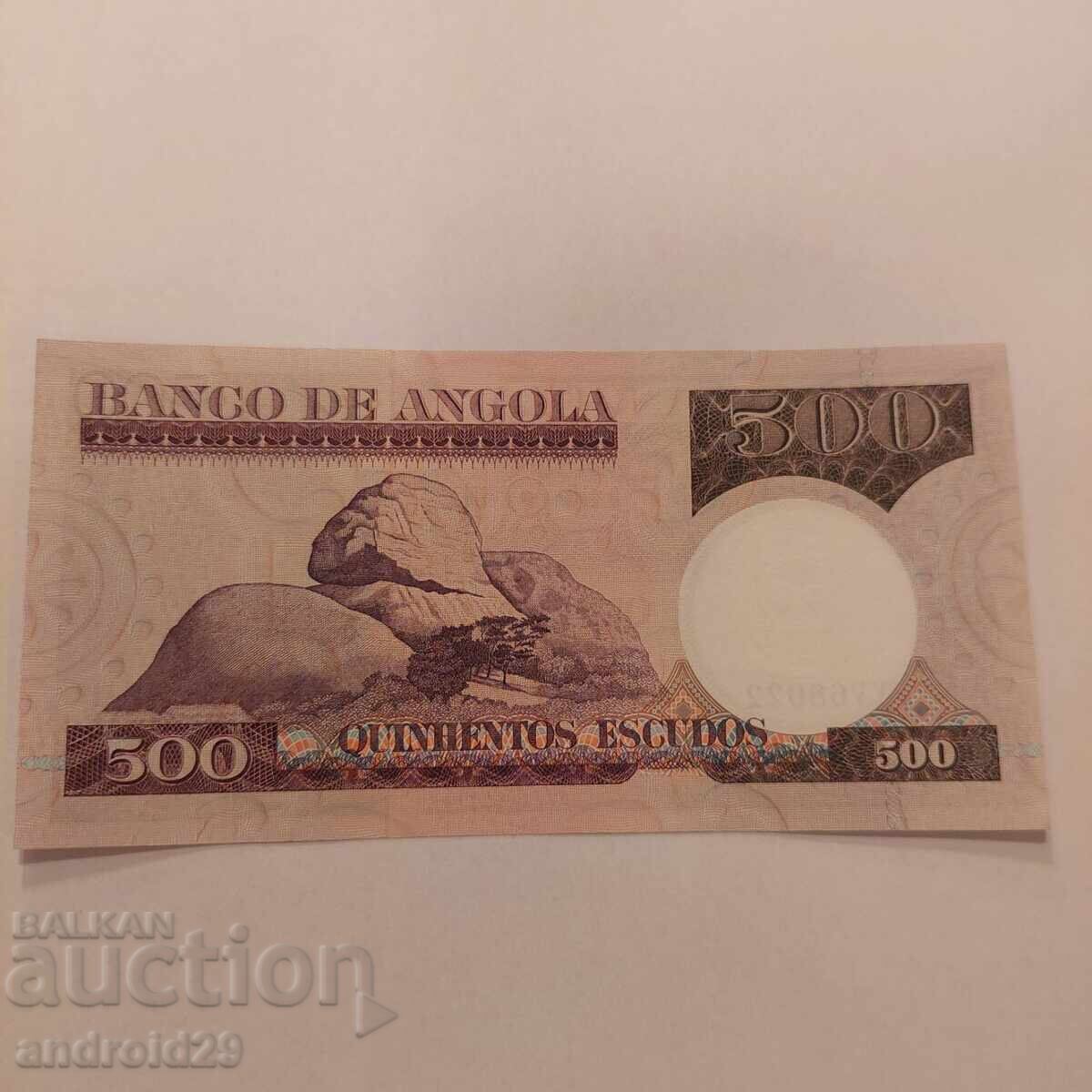 500 Escudo 1973 Angola „Luís de Camões“- UNC cu preț € 7.67 | 15.00 BGN