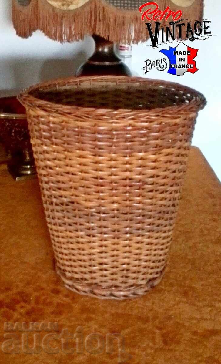 Vintage knitted cradle