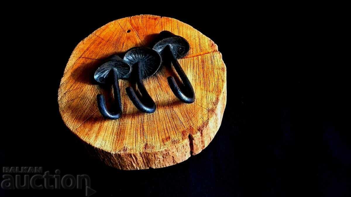 Wrought iron hanger ornament - mushrooms with price € 80.00 | 156.47 BGN