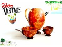 Κανάτες και φλιτζάνια από καρύδα (Kάνατες και φλιτζάνια από καρύδα)