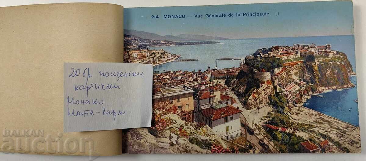 100-ΕΤΗΣ ΑΛΜΠΟΥΜ ΜΟΝΑΚΟ ΜΟΝΤΕ ΚΑΡΛΟ 20 ΤΑΧΥΔΡΟΜΙΚΕΣ ΚΑΡΤΕΣ