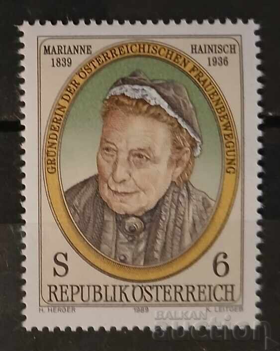 Austria 1989 Personalități MNH Austria 1989 Personalități MNH