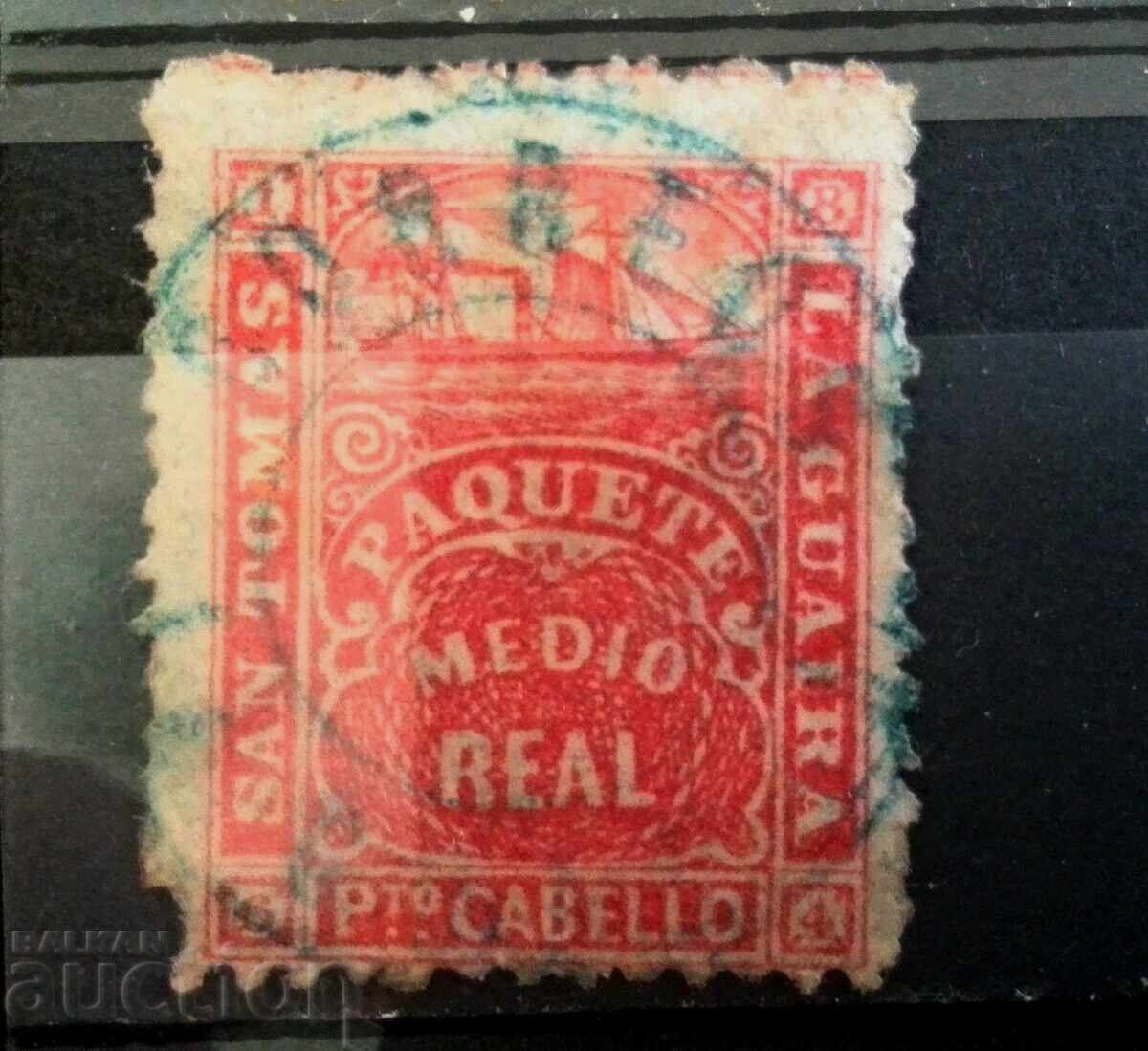 SAINT THOMAS LA GUAIRA 1864