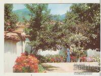 Κάρτα Βουλγαρίας Σόποτ, το σπίτι του Βάζοφ - γωνιά από την αυλή*