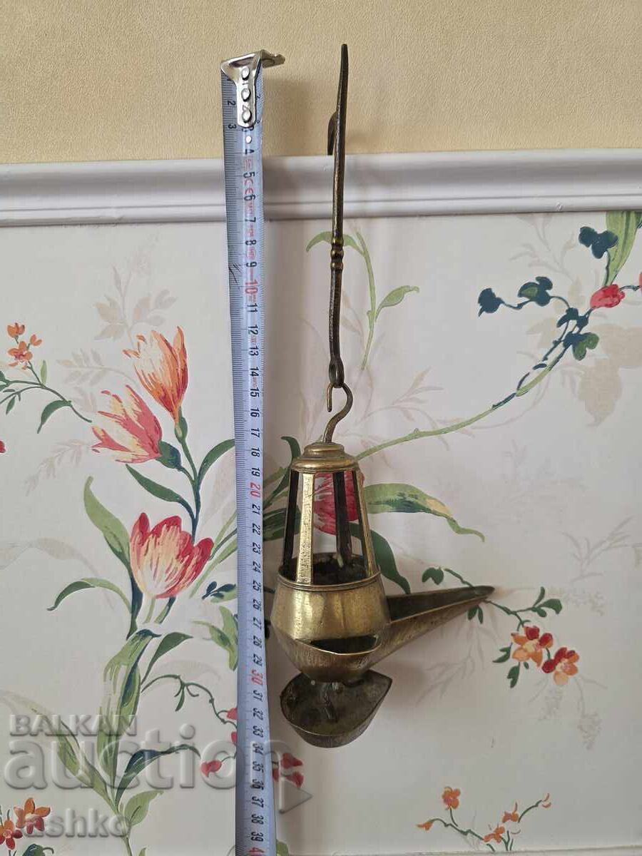 Old oil lamp - 5