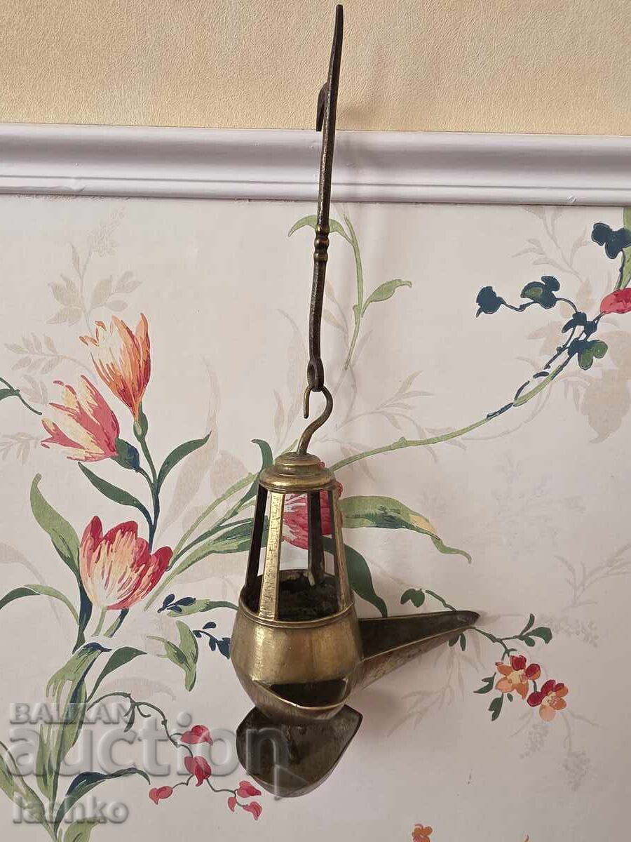 Old oil lamp