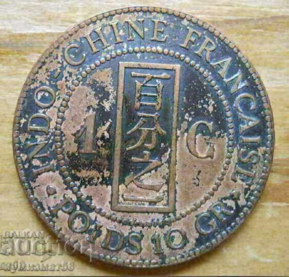 1 centime 1888 - Indochina franceză