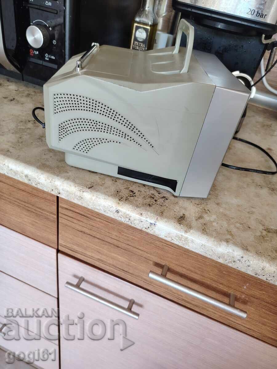 Παράδοση Σπάνιο, μικρό, συλλεκτικό, ασπρόμαυρο τηλεόραση