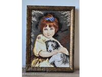 Goblen "Fată cu câine"