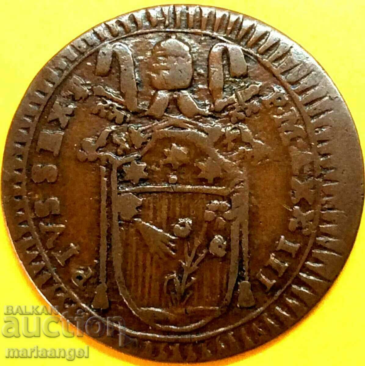 Livrarea Baiocco 1797 Vatican Pius VI - off. rar