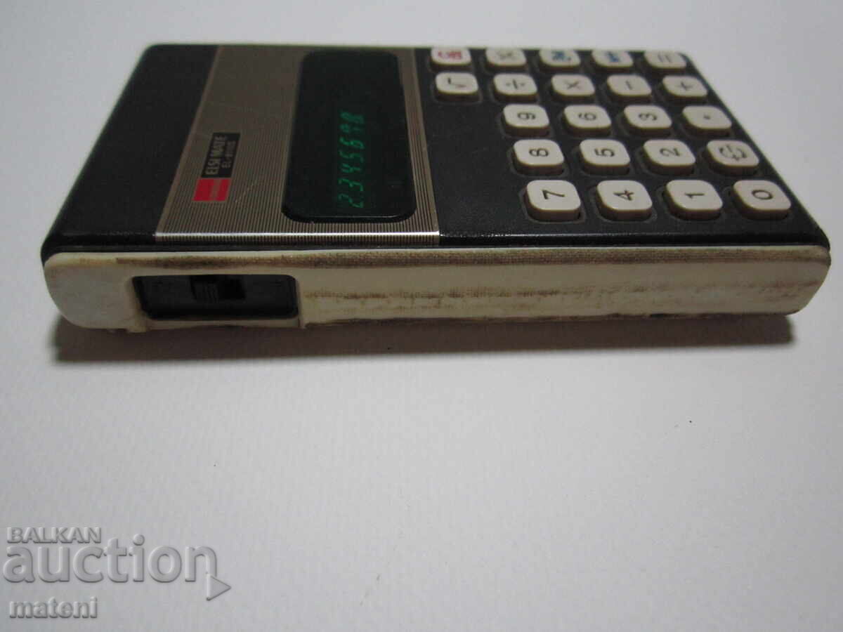 VECHI CALCULATOR JAPONEZ ELKA SHARP EL-8112S FUNCȚIONEAZĂ - 5 VECHI CALCULATOR JAPONEZ ELKA SHARP EL-8112S FUNCȚIONEAZĂ - 5